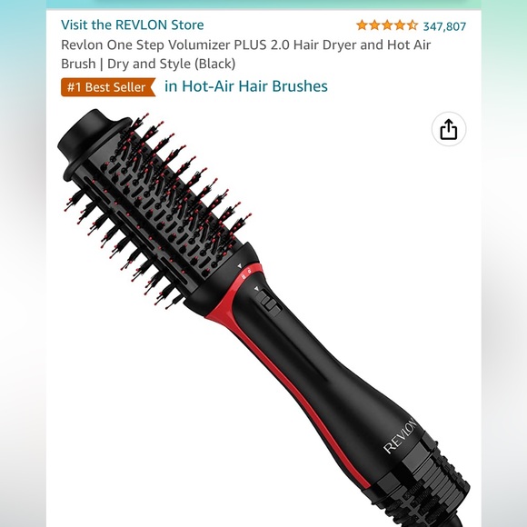 NEW REVLON ONE STEP VOLUMIZER PLUS-red - Picture 2 of 12